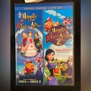 ☀️5/$10 Happily N'Ever After Double Feature DVD Set